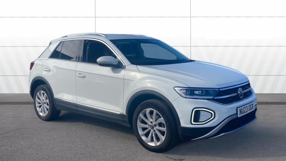 Volkswagen T-Roc Style NU23OGW White
