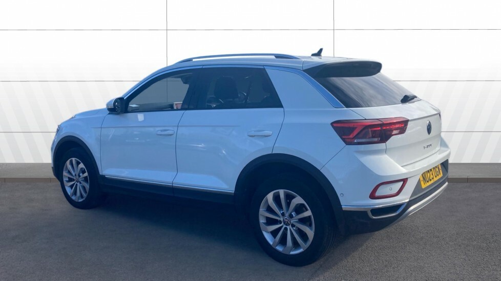 Volkswagen T-Roc Style NU23OGW White #2