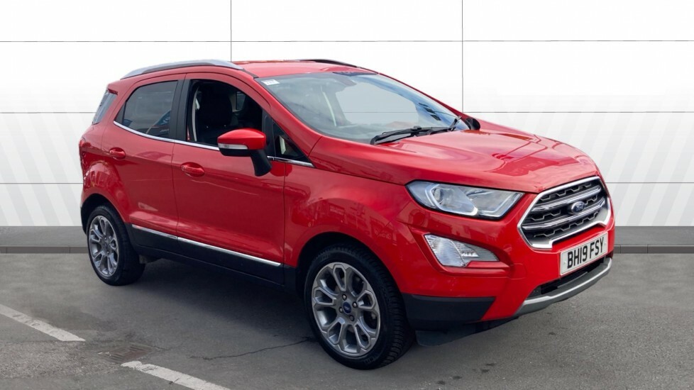 Ford Ecosport Titanium Red