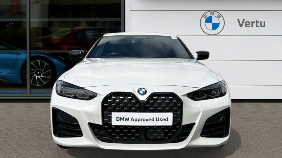 BMW 4 Series 420I M Sport Step 2024 White #16