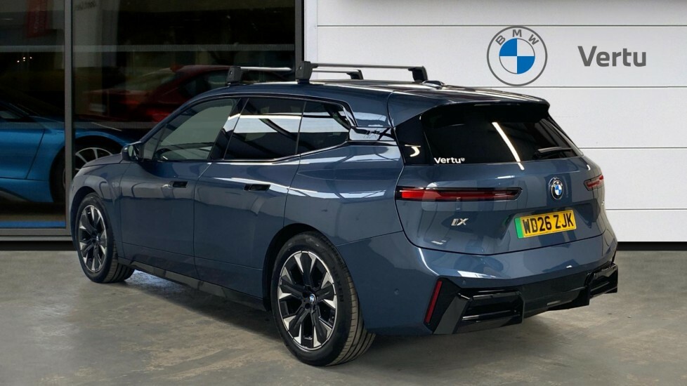 BMW iX M Sport Blue #2