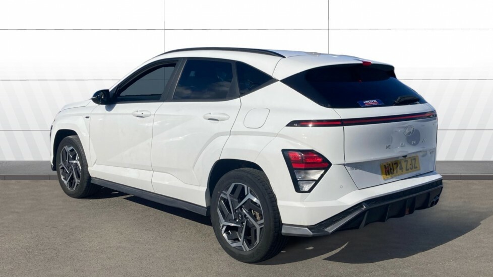 Hyundai Kona N Line White #2