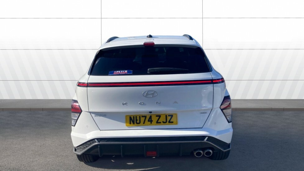 Hyundai Kona N Line White #6