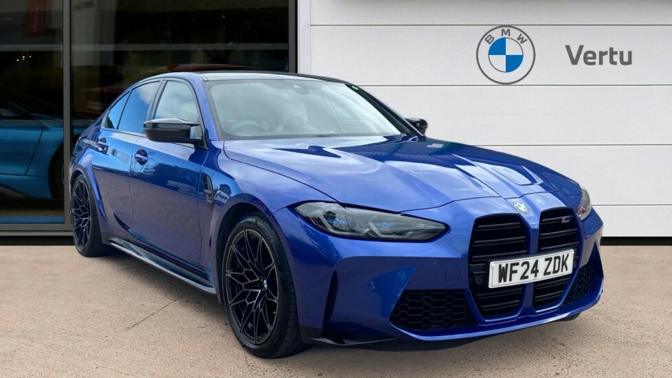 BMW M3 M3 Competition M Blue