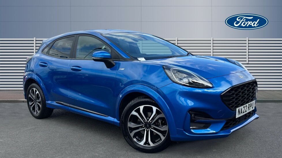 Ford Puma St-line Blue