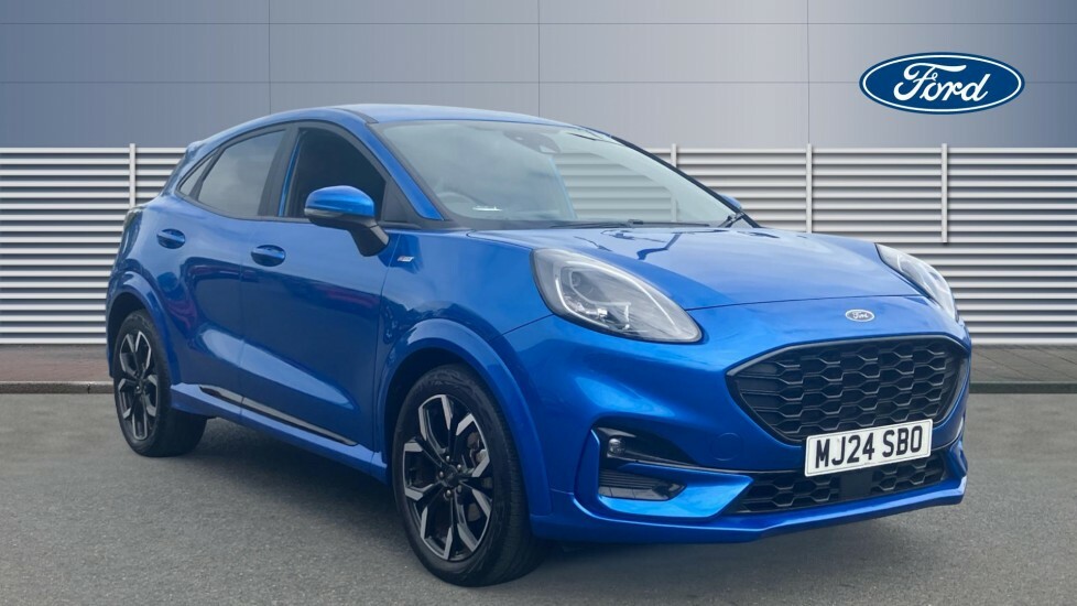 Ford Puma St-line X Blue