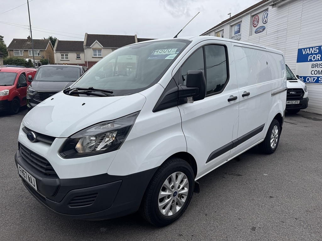 Ford Transit Custom 2.0 Tdci 290 Panel Van L1 H1 15 FH67WAJ White #5