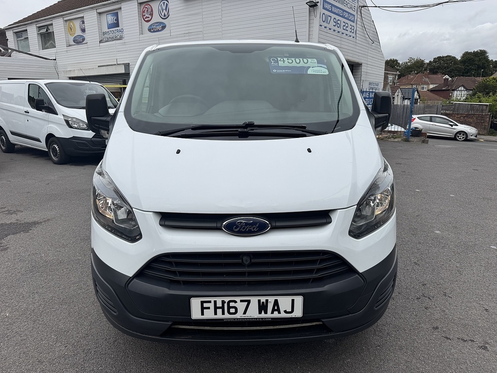 Ford Transit Custom 2.0 Tdci 290 Panel Van L1 H1 15 FH67WAJ White #6