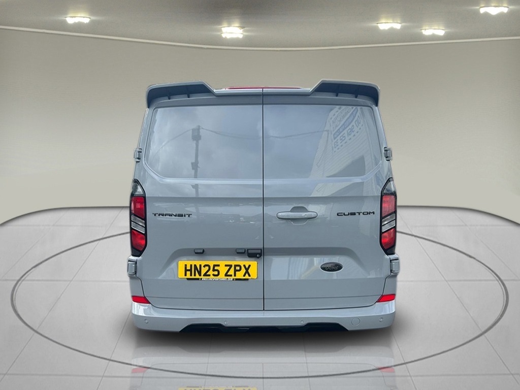 Ford Transit Custom 2.0 320 Ecoblue Limited Crew Van Double Cab Di Grey #4