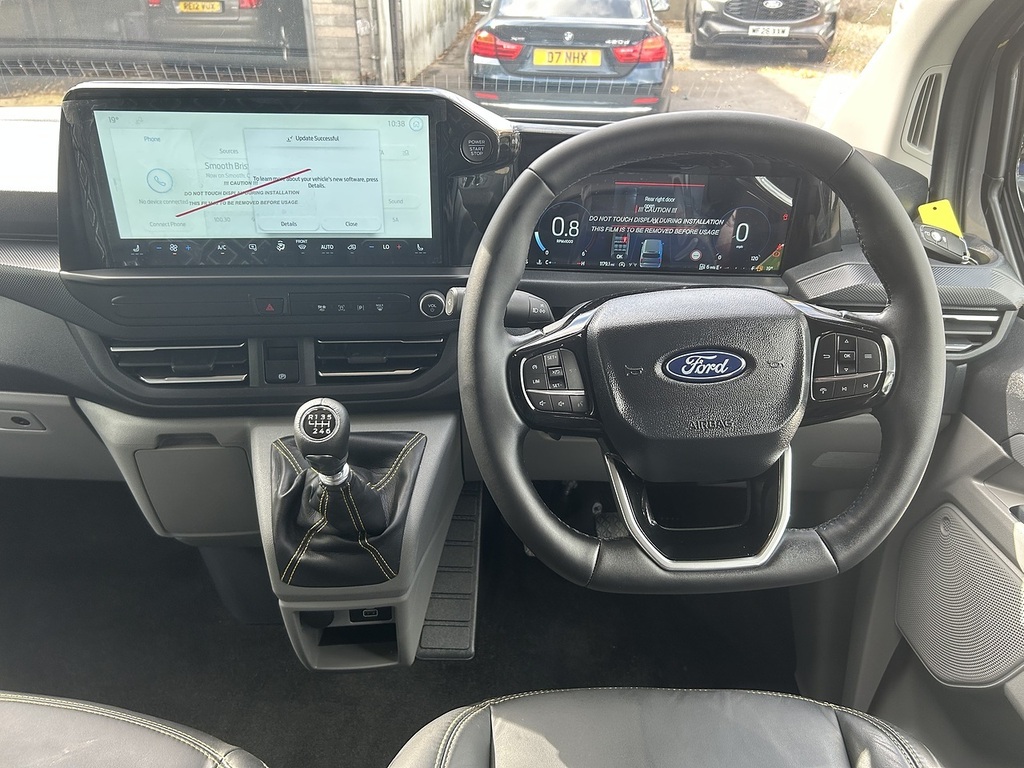 Ford Transit Custom 2.0 320 Ecoblue Limited Crew Van Double Cab Di Grey #2