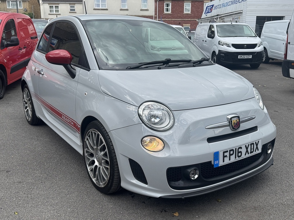 Abarth 595 1.4 T-jet Hatchback Euro 6 140 Grey #3