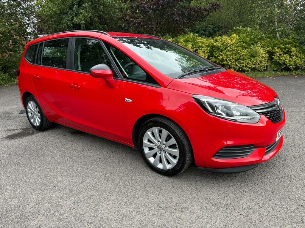 Vauxhall Zafira Tourer Mpv 1.4I Turbo Design Euro 6 201666 Red