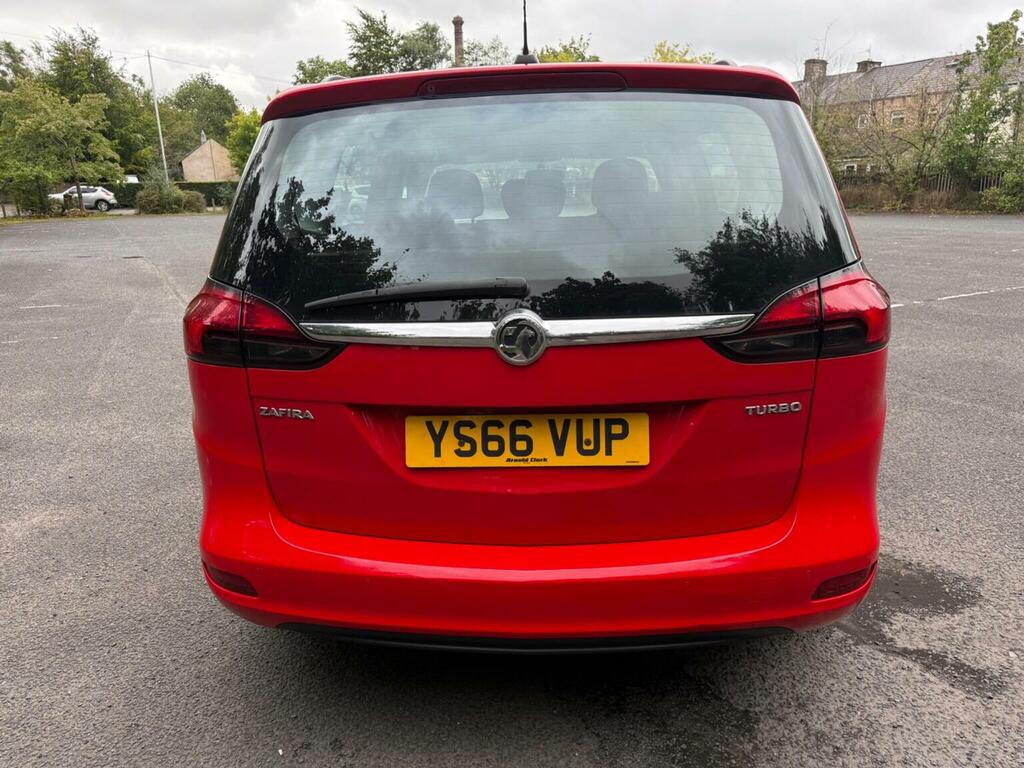 Vauxhall Zafira Tourer Mpv 1.4I Turbo Design Euro 6 201666 Red #5