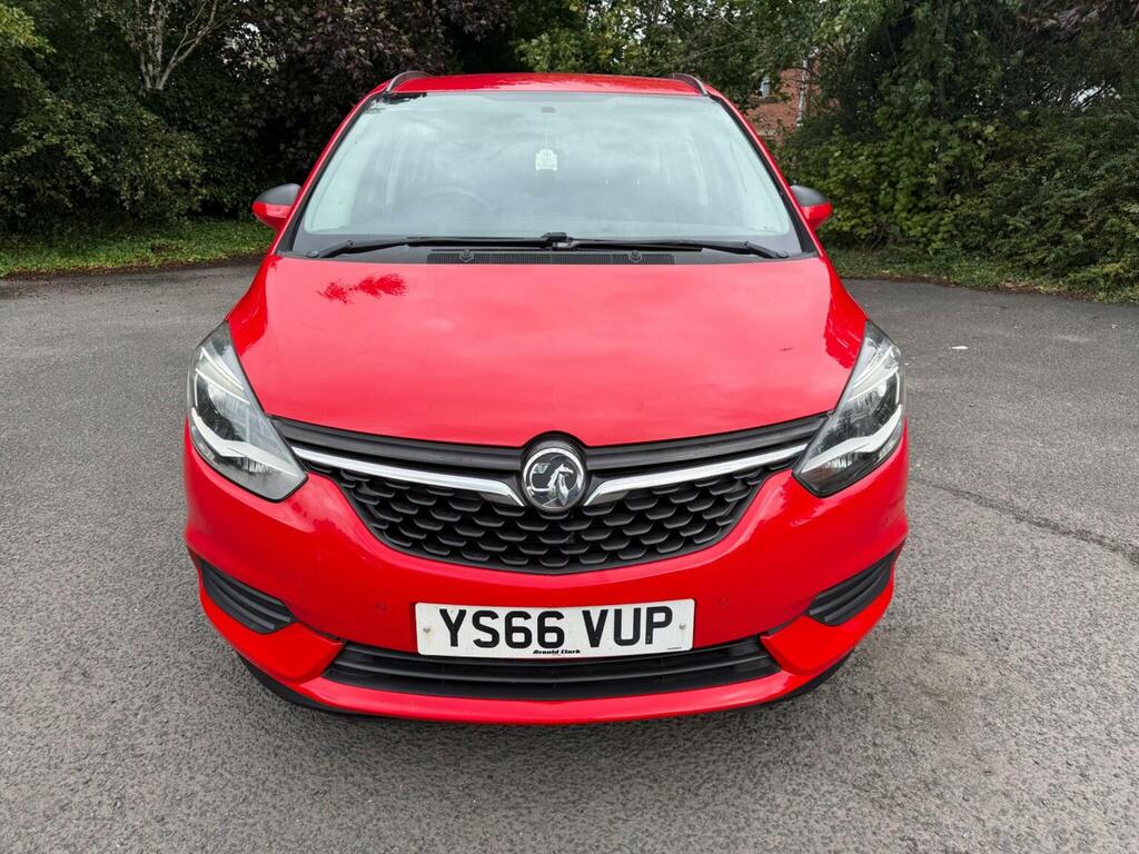Vauxhall Zafira Tourer Mpv 1.4I Turbo Design Euro 6 201666 Red #2