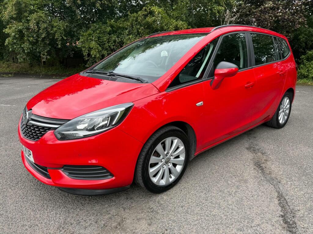 Vauxhall Zafira Tourer Mpv 1.4I Turbo Design Euro 6 201666 Red #3