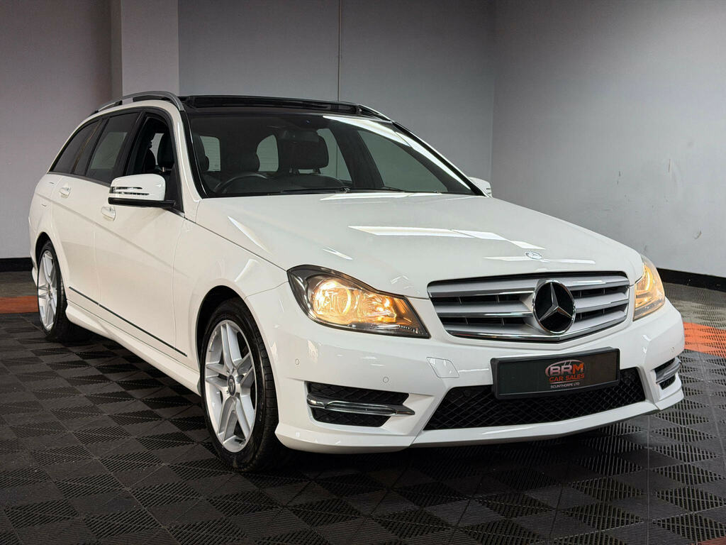 Mercedes-Benz C Class 1.6 C180 Amg Sport G-tronic Euro 6 Ss White #5