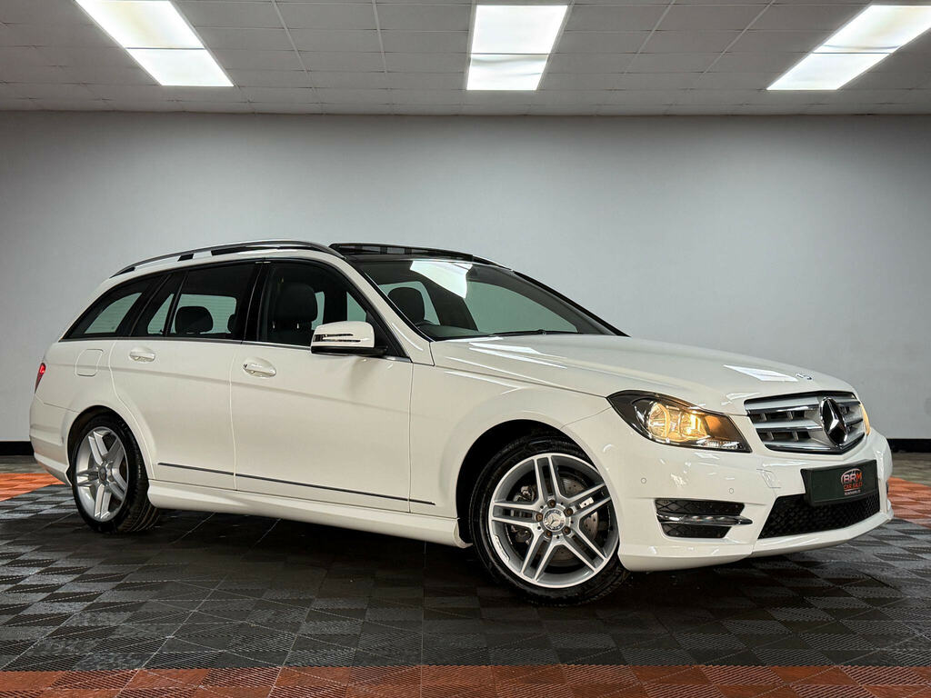 Mercedes-Benz C Class 1.6 C180 Amg Sport G-tronic Euro 6 Ss White