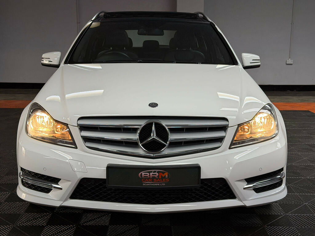 Mercedes-Benz C Class 1.6 C180 Amg Sport G-tronic Euro 6 Ss White #2