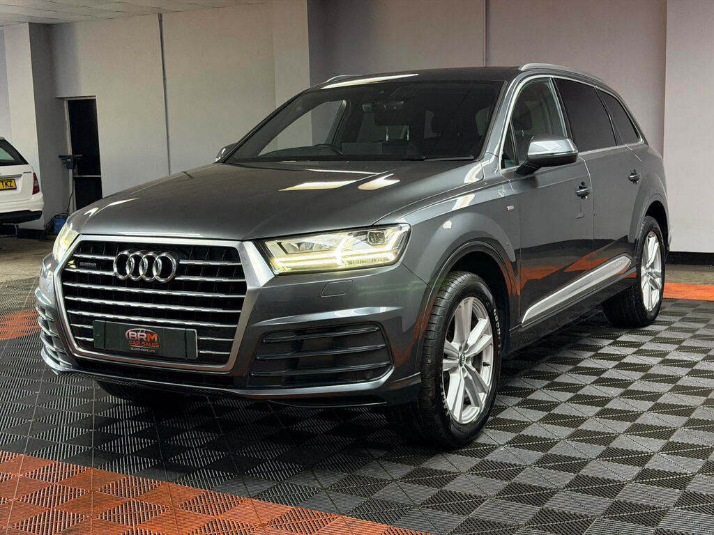 Audi Q7 3.0 Tdi V6 S Line Suv Tiptronic Quattro Grey #3