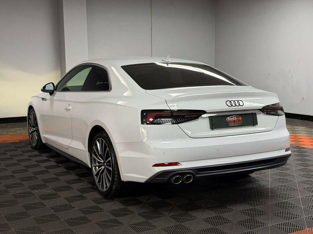 Audi A5 2.0 Tdi Ultra S Line Coupe Euro White #4