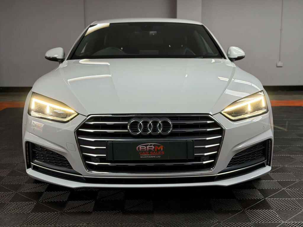 Audi A5 2.0 Tdi Ultra S Line Coupe Euro White #2