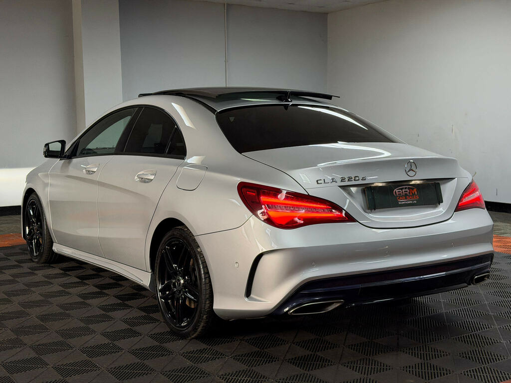 Mercedes-Benz CLA Class 2.1 Cla220d Amg Line Coupe 7G-dct Euro Silver #4