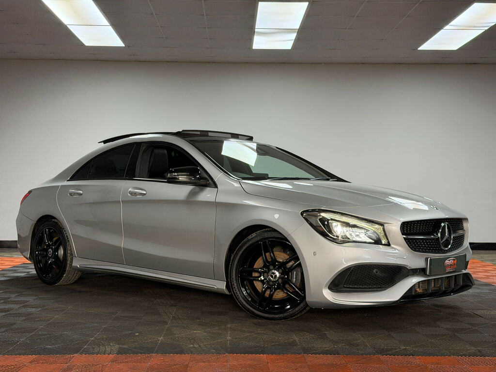 Mercedes-Benz CLA Class 2.1 Cla220d Amg Line Coupe 7G-dct Euro Silver