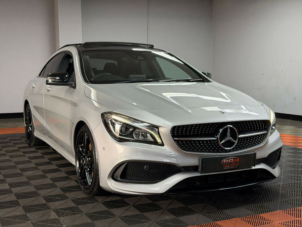 Mercedes-Benz CLA Class 2.1 Cla220d Amg Line Coupe 7G-dct Euro Silver #5