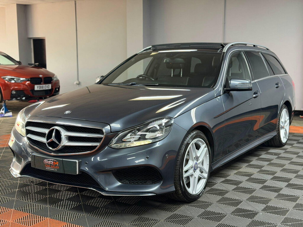 Mercedes-Benz E Class 3.0 E350 V6 Bluetec Amg Line Estate G-t Grey #3