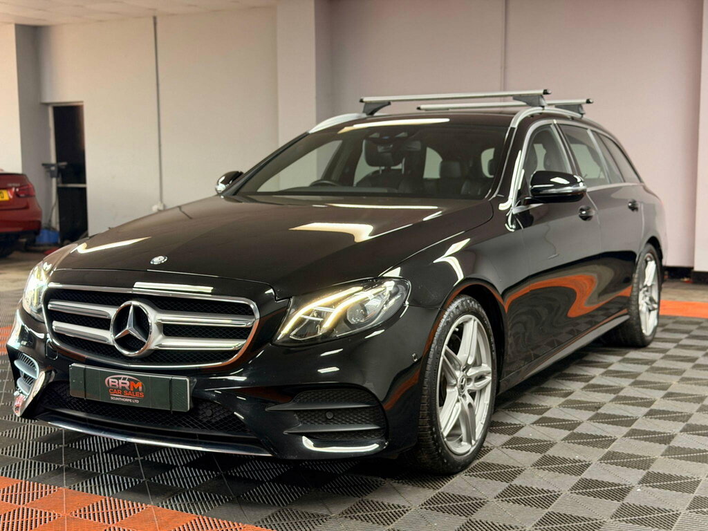 Mercedes-Benz E Class 2.0 E220d Amg Line Estate G-tronic Eur Black #3