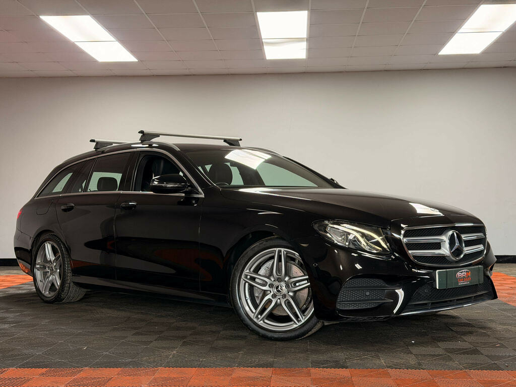 Mercedes-Benz E Class 2.0 E220d Amg Line Estate G-tronic Eur Black