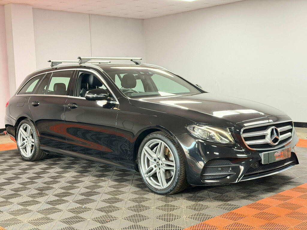 Mercedes-Benz E Class 2.0 E220d Amg Line Estate G-tronic Eur Black #5
