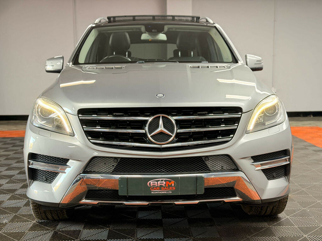 Mercedes-Benz M Class 3.0 Ml350 V6 Bluetec Amg Line Suv G-tro Silver #6