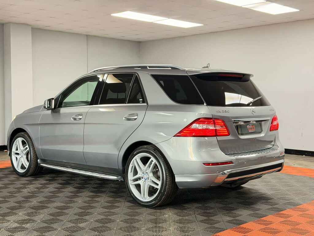 Mercedes-Benz M Class 3.0 Ml350 V6 Bluetec Amg Line Suv G-tro Silver #4