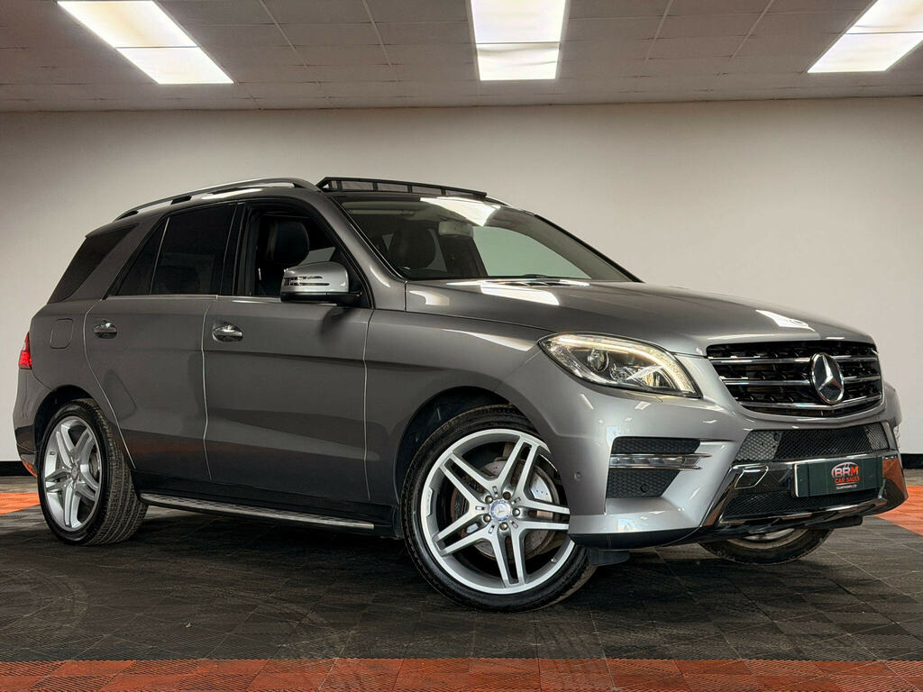 Mercedes-Benz M Class 3.0 Ml350 V6 Bluetec Amg Line Suv G-tro Silver