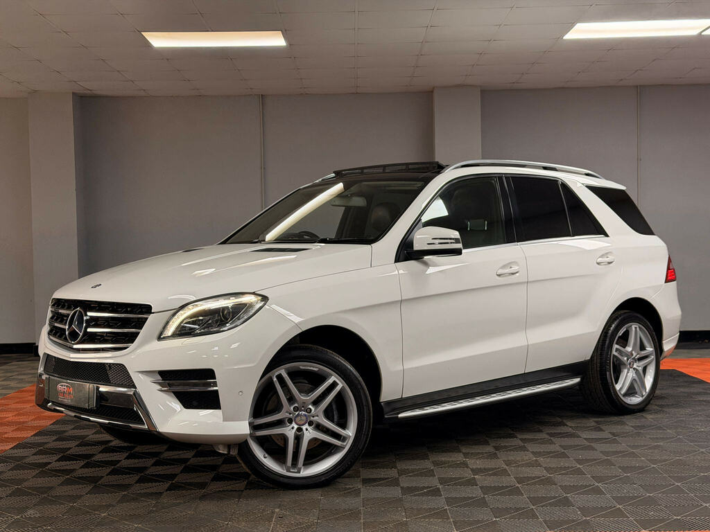 Mercedes-Benz M Class 2.1 Ml250 Bluetec Amg Line Suv G-tronic White #3