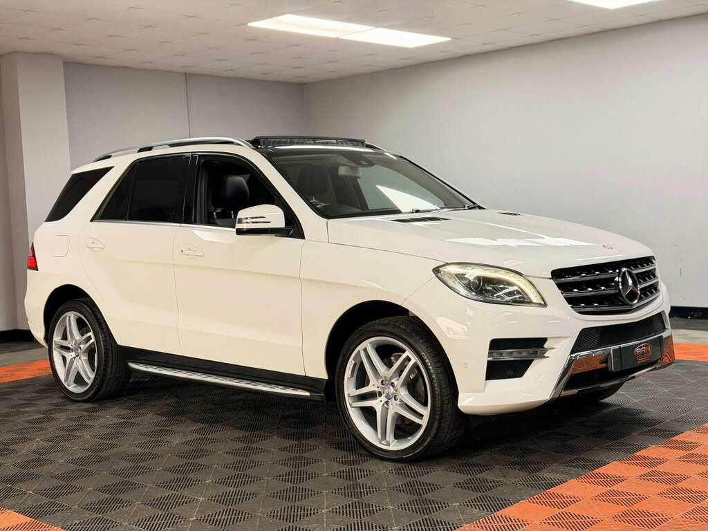 Mercedes-Benz M Class 2.1 Ml250 Bluetec Amg Line Suv G-tronic White #5