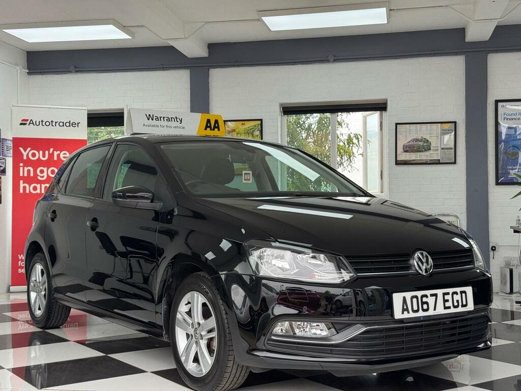 Volkswagen Polo Hatchback 1.2 Tsi Match Edition Dsg Euro 6 Ss 5 Black