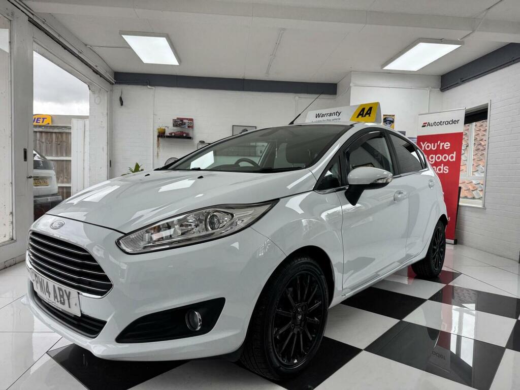 Ford Fiesta 1.0T Ecoboost Titanium X Euro 5 Ss White #3