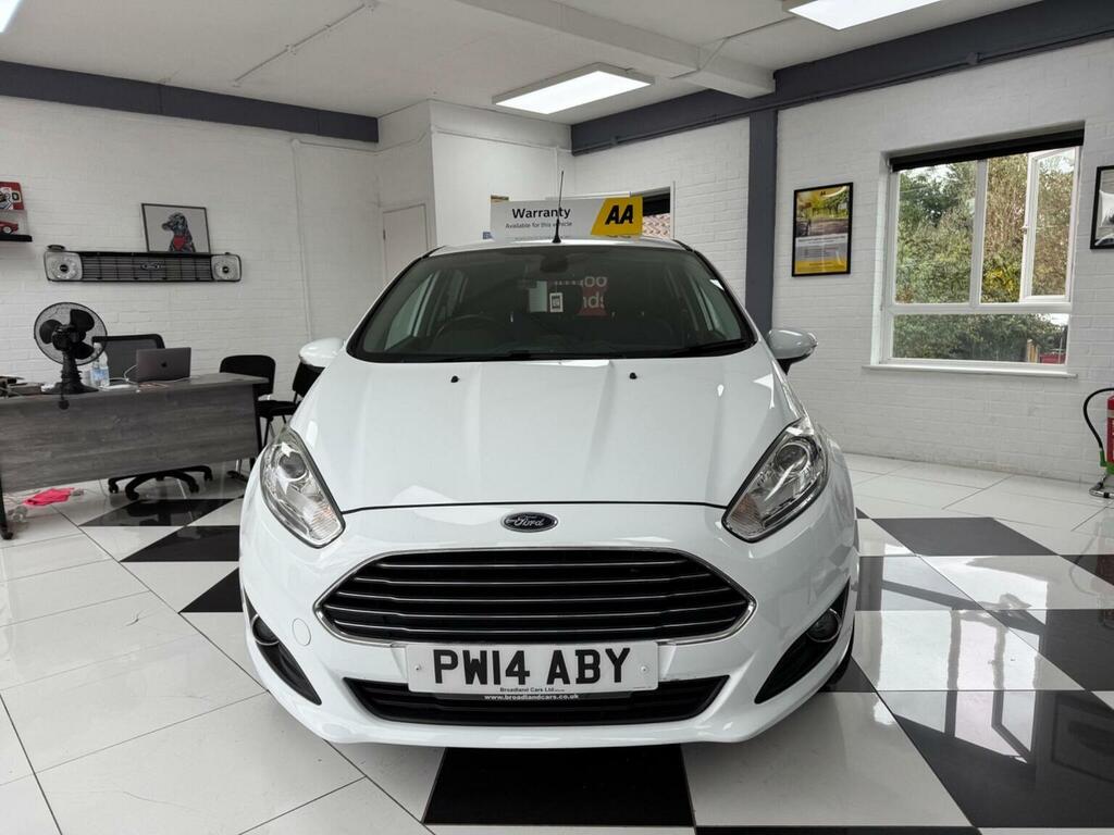 Ford Fiesta 1.0T Ecoboost Titanium X Euro 5 Ss White #2