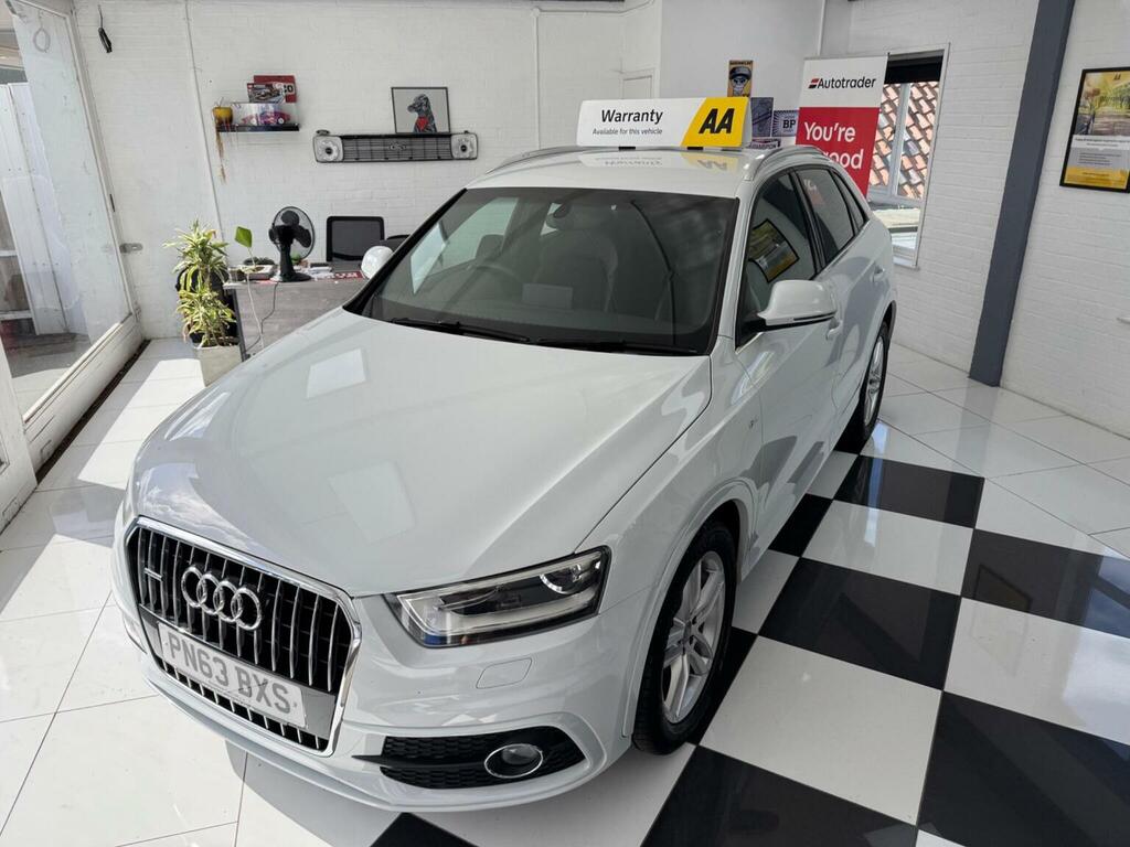 Audi Q3 2.0 Tdi S Line S Tronic Quattro Euro 5 Ss White #6
