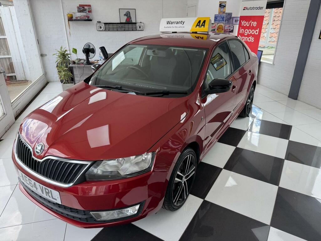 Skoda Rapid 1.2 Tsi Black Edition Euro 5 Red #6