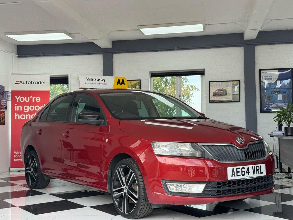 Skoda Rapid 1.2 Tsi Black Edition Euro 5 Red