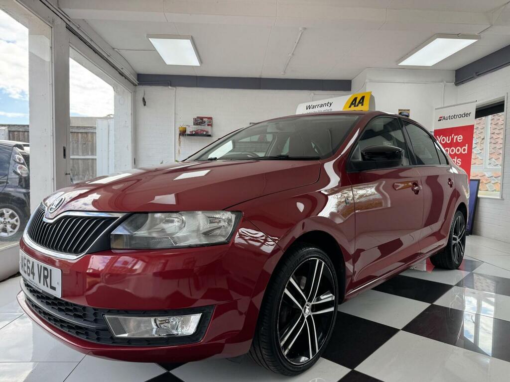 Skoda Rapid 1.2 Tsi Black Edition Euro 5 Red #3