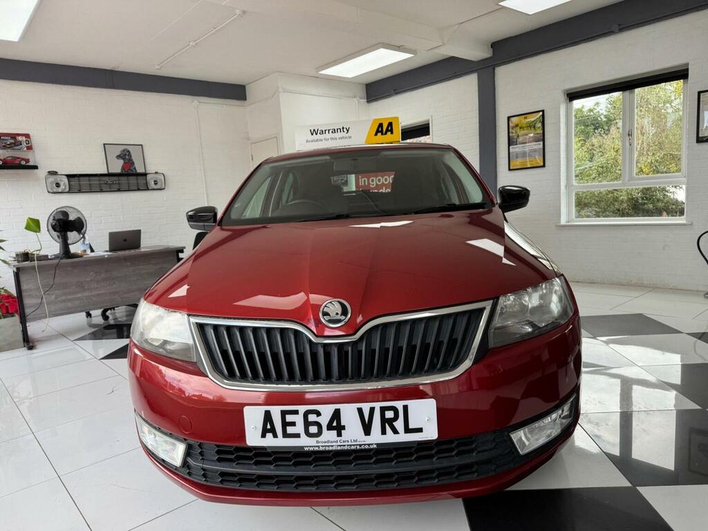 Skoda Rapid 1.2 Tsi Black Edition Euro 5 Red #2