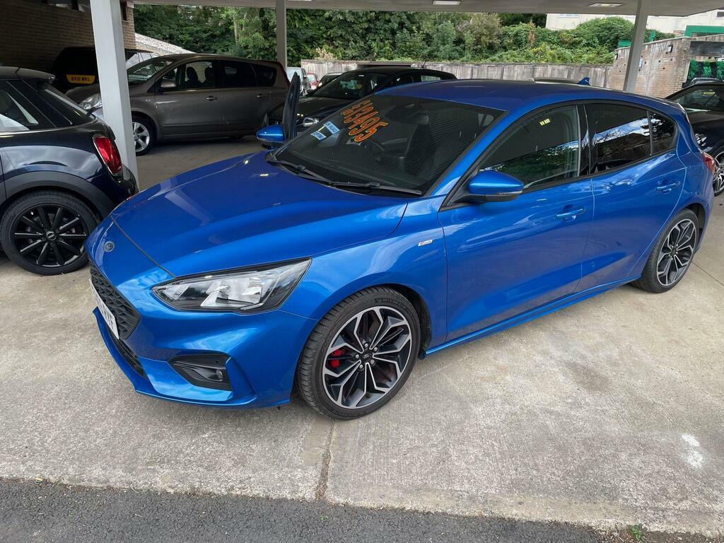 Ford Focus 1.0T Ecoboost St-line X Euro 6 S S Blue