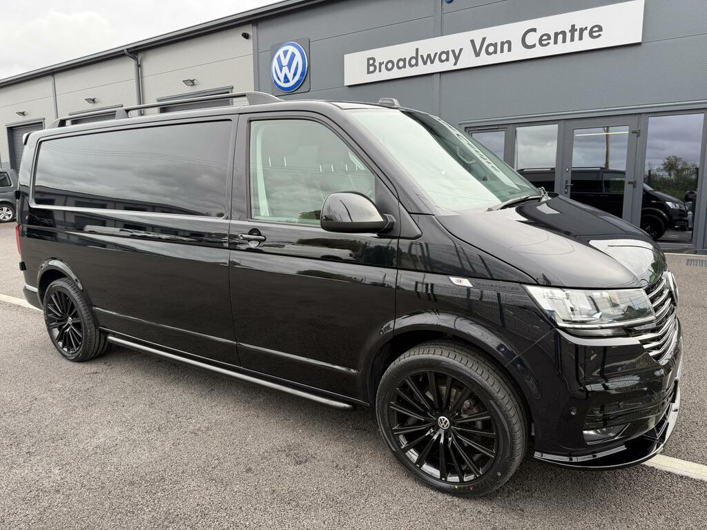 Volkswagen Transporter 2.0 Tdi 150 6 Speed Highline Panel Van Black #2