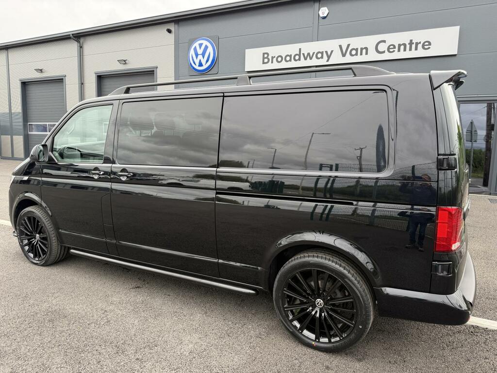 Volkswagen Transporter 2.0 Tdi 150 6 Speed Highline Panel Van Black #6