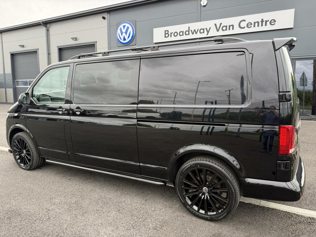 Volkswagen Transporter 2.0 Tdi 150 6 Speed Highline Panel Van Black #6