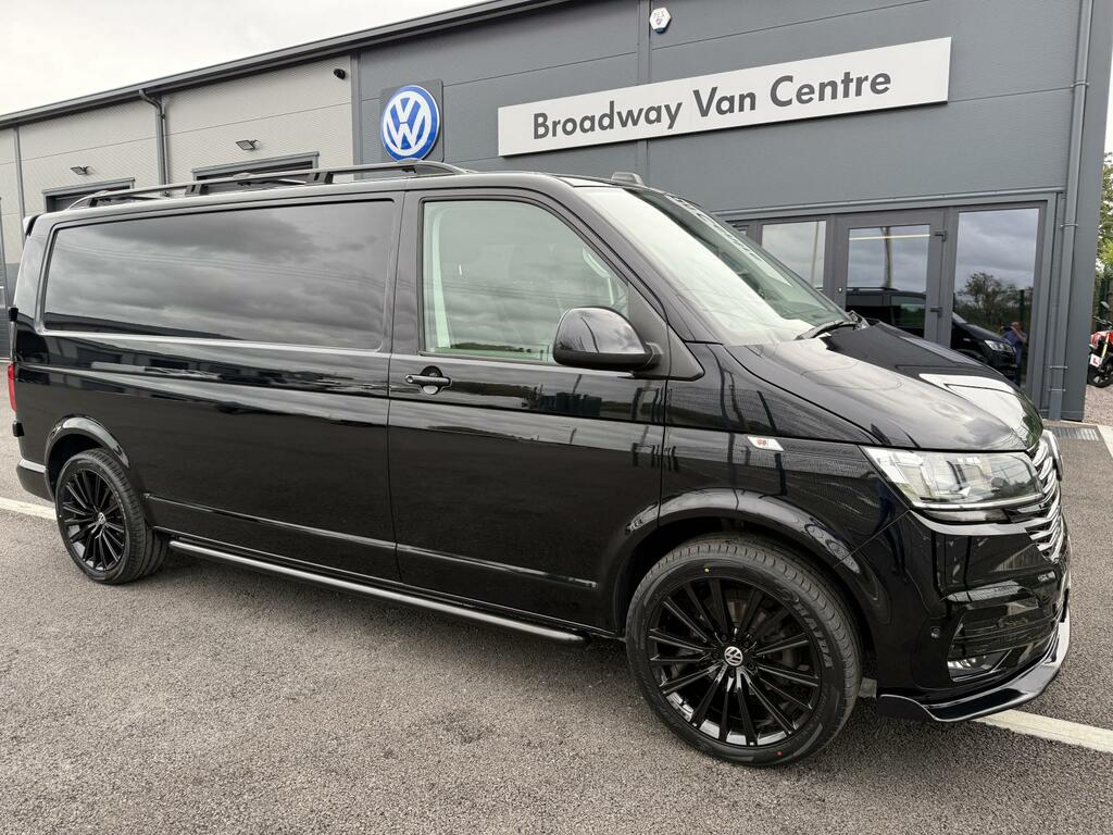 Volkswagen Transporter 2.0 Tdi 150 6 Speed Highline Panel Van Black #2